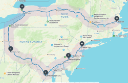 rute Work and Travel programa