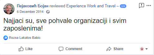Pejakovic Bojan Experience